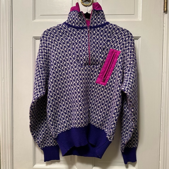 Obermeyer Kess Vintage‎ Ski Sweater - Picture 1 of 5